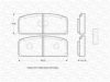 MAGNETI MARELLI 363702160551 Brake Pad Set, disc brake